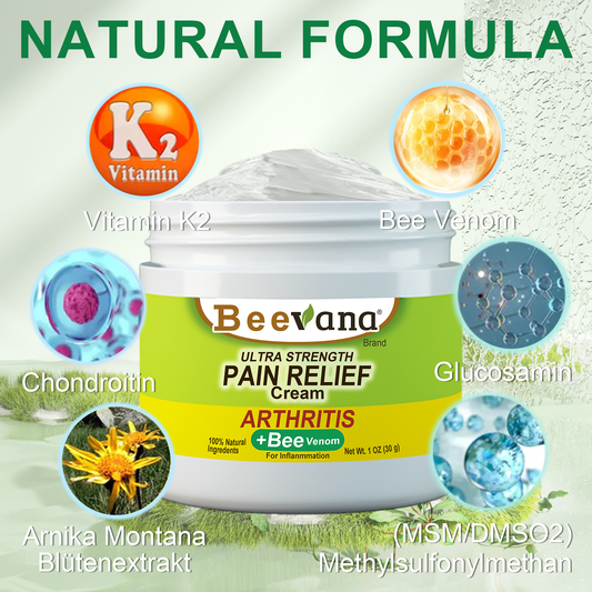 Beevana™🔥Bee Venom Crema para terapia de huesos y articulaciones🤩Compre 1 y llévese 2